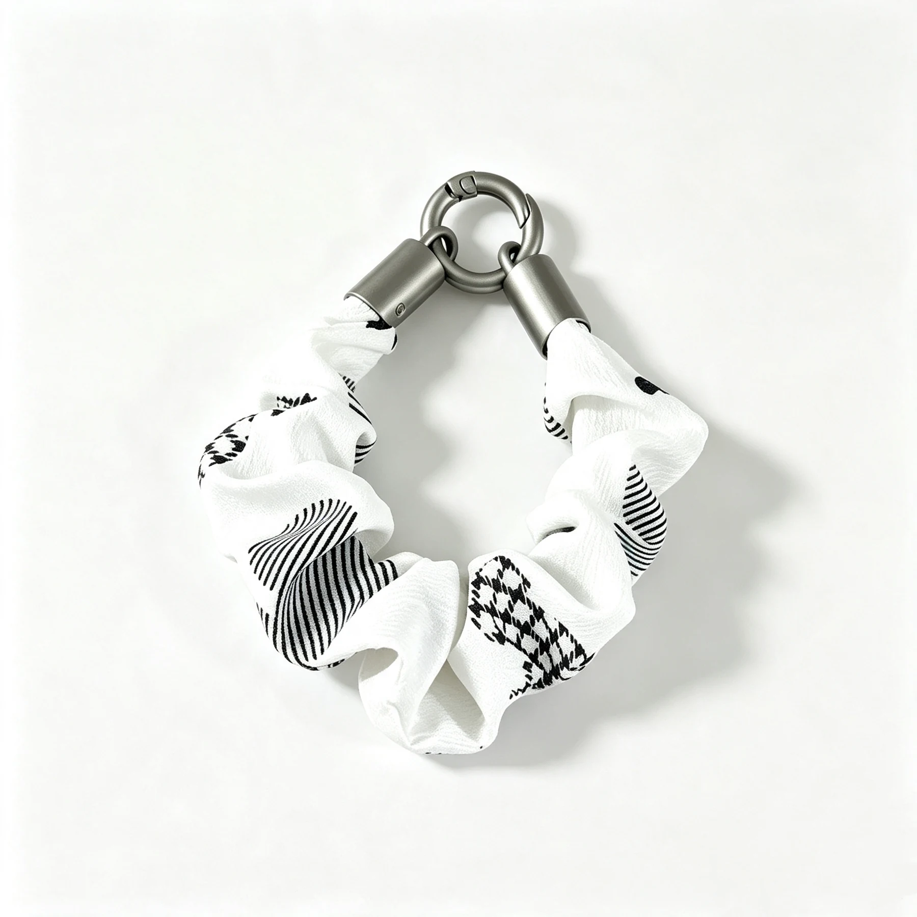 Patterned Scrunchie Phone Wrist Strap