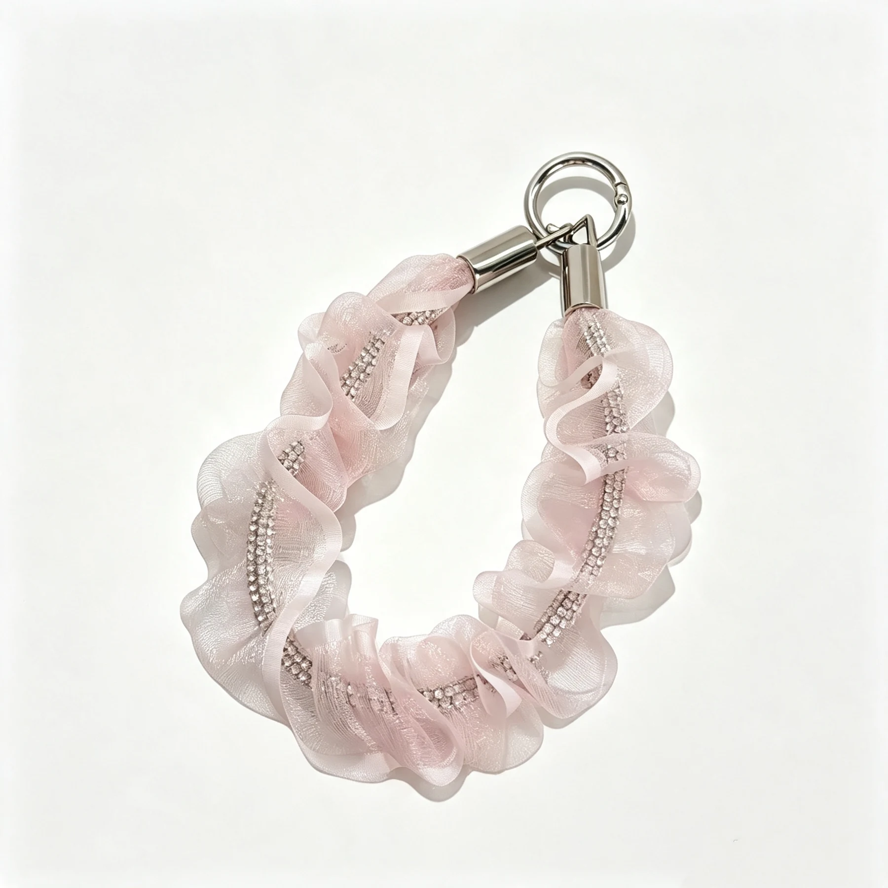 Organza Scrunchie Phone Wrist Strap