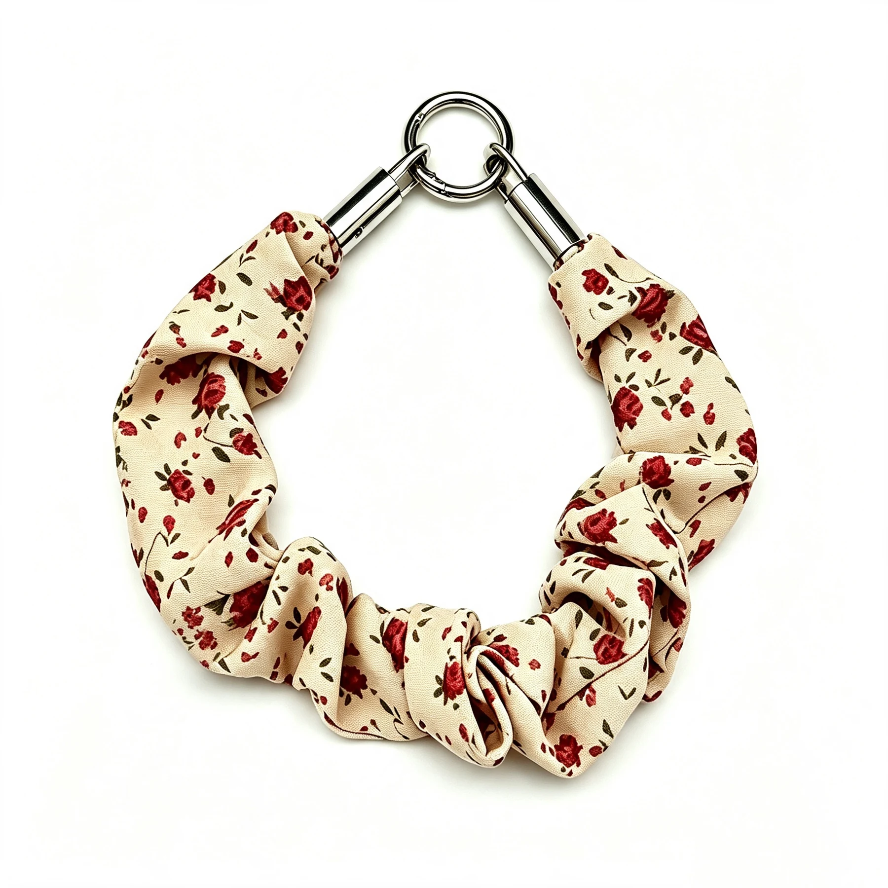 Floral Scrunchie Phone Wrist Strap